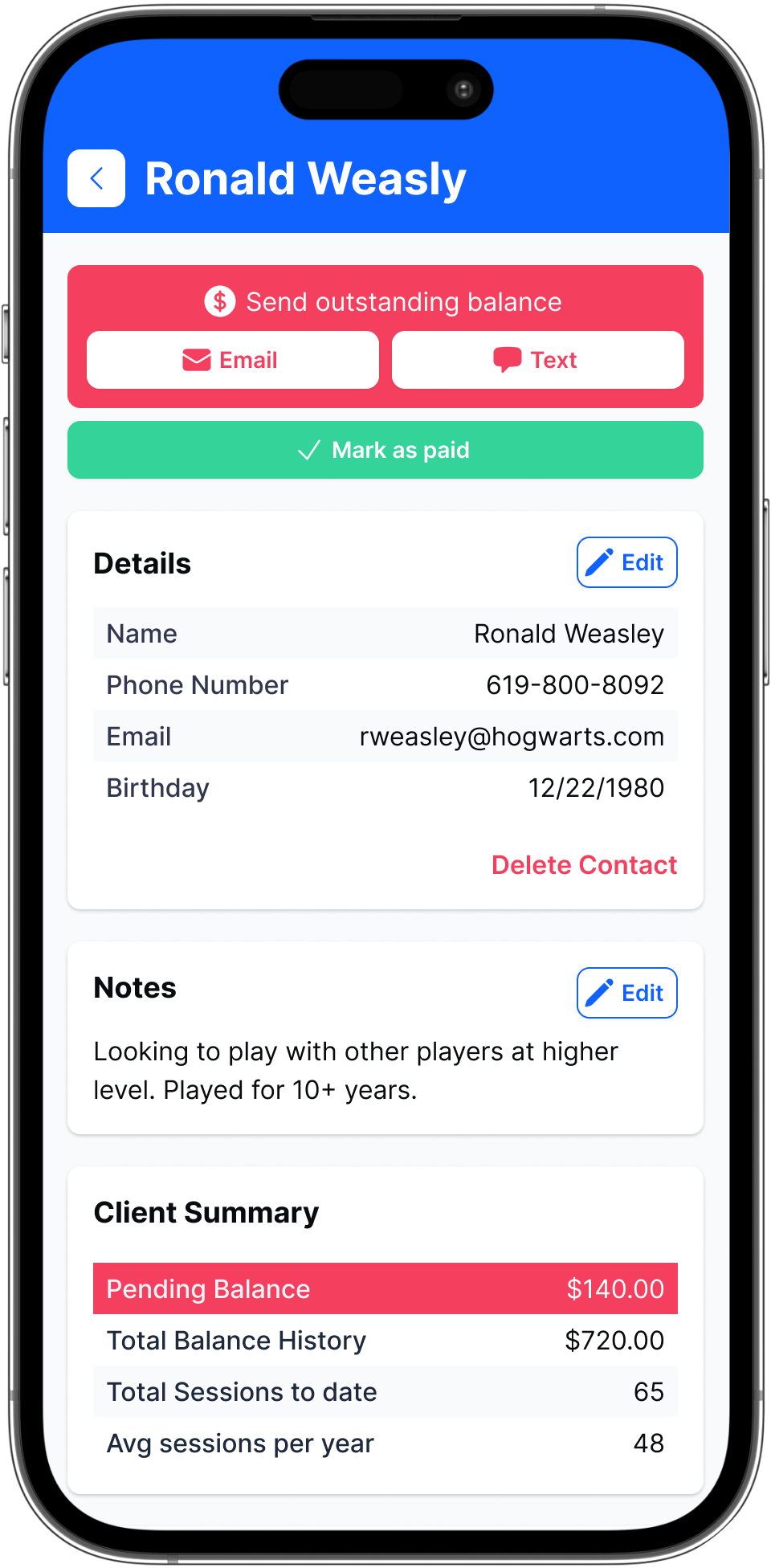 Manage balance feature illustration